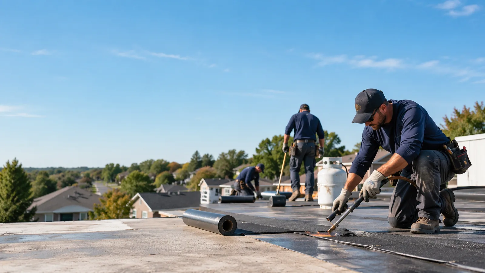 Flat Roof Leak Repair providers in Lebo, KS
